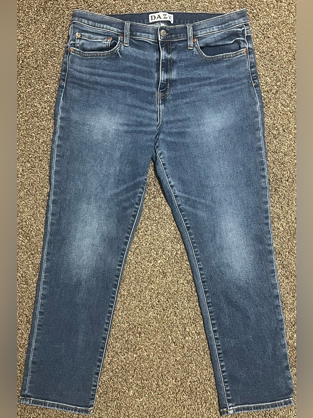 Daze Classic Women's Blue Straight Jeans